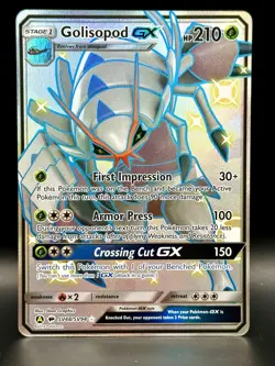 Golisopod GX - SV48/SV94 - Pokemon TCG Hidden Fates Sun & Moon Shiny Holo Rare - Image 1
