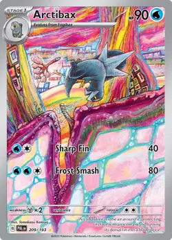 Holofoil - Arctibax - 209/193 - 209/193 / NM / English Pokemon TCG - Image 1