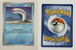 Wiglett 055/198 Common Scarlet & Violet Pokemon Lightly Played - Image 1