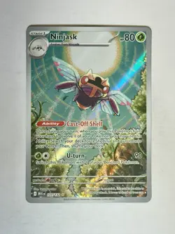 Ninjask 137/132 Illustration Rare Mega Evolution Pokemon TCG - Image 1