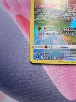 Parasect Trainer Gallery Ultra Rare - TG01/TG30 - Lost Origin Pokemon 2022 - Image 4