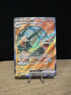 Pokemon TCG Golem ex 189/165 Scarlet & Violet 151 Ultra Rare Full Art - Image 1