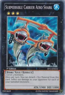 Submersible Carrier Aero Shark - SP13-EN024 - Common - Unlimited Edition Lightly - Image 1