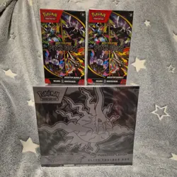 Pokemon TCG: 1x PITCH BLACK Pokemon Center ETB & 2x Booster Bundles - SEALED ✅ - Image 1