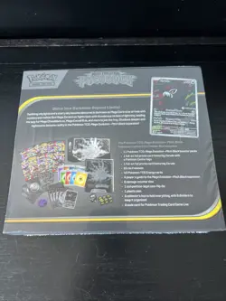 Pokemon TCG - Pitch Black Pokemon Center Exclusive ETB - Loose Seal (See Pics) - Image 3