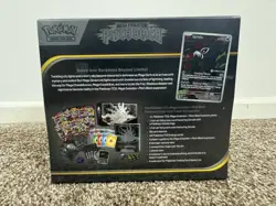 Pokemon TCG Pitch Black Elite Trainer Box ETB Pokemon Center in hand - Image 3