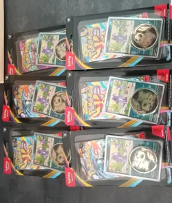 Pokemon TCG Sealed bundle etb choas blisters & pitch black packs ex battle box - Image 2