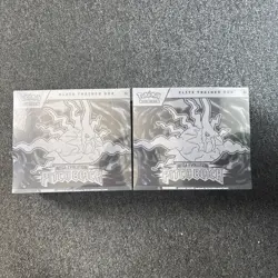 2x Pokemon TCG Pitch Black ETB SEALED In-hand READ DESCRIPTION - Image 1