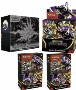 Pokemon TCG: Pitch Black ETB, Booster Box and 2x Booster Bundles *PRESALE* - Image 1