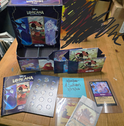 Disney Lorcana TCG 1st CH TROVE and SIGNED Befuddle Errata & Extras - Image 1
