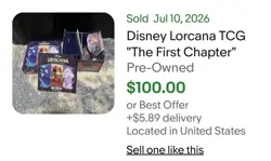 Disney Lorcana TCG 1st CH TROVE and SIGNED Befuddle Errata & Extras - Image 3