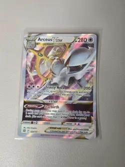 Arceus VSTAR 123/172 Holo Rare VSTAR Brilliant Stars Pokemon NM - Image 1