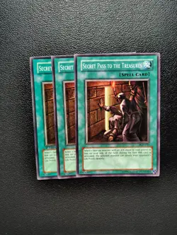 Yu-Gi-Oh - Secret Pass To The Treasures X3 - Full Playset - Image 1