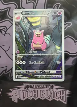 Pokemon TCG Slowbro 090/084 Pitch Black Illustration Rare NM - Image 1