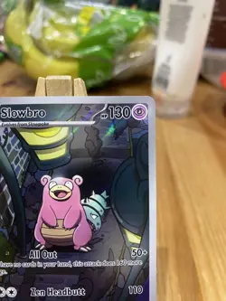 Slowbro 090/084 | Pitch Black | NM | Illustration Rare | MEGA | Pokemon TCG - Image 4