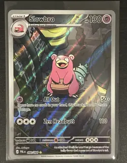 Pokemon TCG Slowbro 090/084 Illustration Rare Holo EN Pitch Black 2026 - Image 1