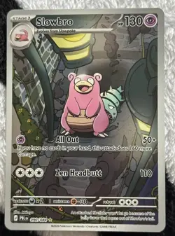Slowbro 090/084 - Illustration Rare - Pokemon TCG: Pitch Black - Image 1