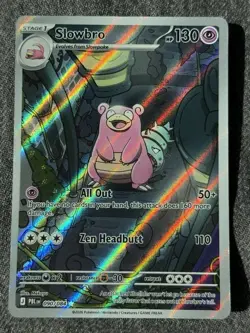 Slowbro 090/084 - Illustration Rare - Pokemon TCG: Pitch Black - NM - Image 1
