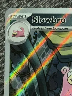 Slowbro 090/084 - Illustration Rare - Pokemon TCG: Pitch Black - NM - Image 2