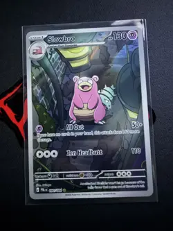 Slowbro 090/084 Mega Evolution Pitch Black Pokemon TCG NM Illustration Rare - Image 1