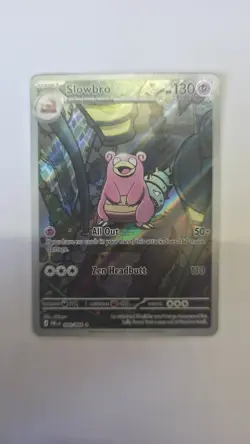 NEW Slowbro 090/084 Illustration Rare Pokemon Pitch Black - TCG [NM] - Image 1