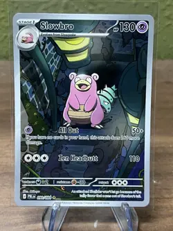 Pokemon TCG Slowbro Pitch Black 090/084 Illustration Rare - Image 1