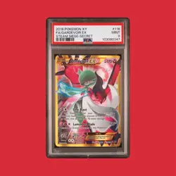 2016 POKEMON XY STEAM SIEGE | SECRET FULL ART/GARDEVOIR EX 116 PSA 9 - Image 1