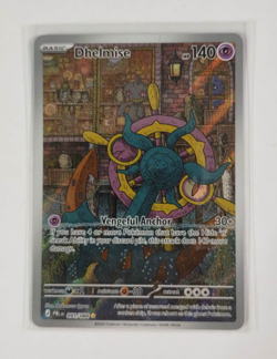 Dhelmise 091/084 Pitch Black Full Art Holo Rare Pokemon Card NM - Image 1