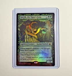 Saryth, the Viper's Fang 304 Showcase Foil Rare EN Innistrad: Midnight Hunt - Image 1