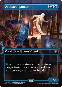 Archaeomancer (Borderless) - 149 / English / Near Mint MTG - Image 1