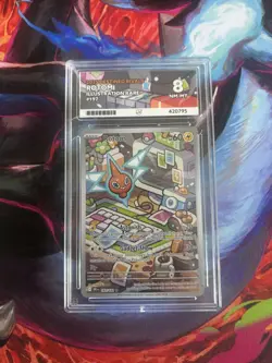 Pokemon TCG Rotom 197/182 Destined Rivals Full Art Holo Card ACE 8 - Image 1
