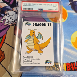 KFC 1998 KFC Pokemon Card Game Dragonite #149 English PSA 9 Mint - Image 1