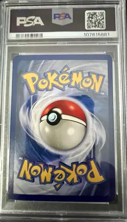 Pokemon TCG Lapras 10/62 Fossil Holo Unlimited English 1999 PSA 5 - Image 2