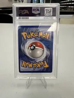 EX Deoxys Gyarados Reverse Foil Stamped Rare 8/107 2005 Pokemon PSA 8 - Image 2