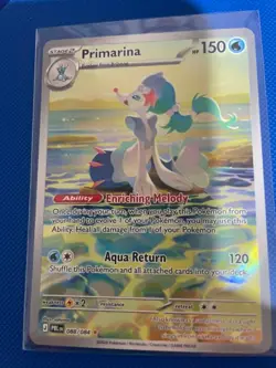Pokemon TCG: Primarina (Illustration Rare) - 88/84 - ME: Pitch Black - NM - Image 1