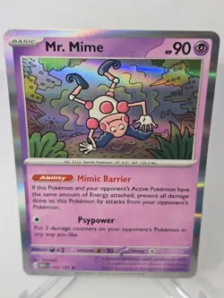 MR. MIME 122/165 - HOLO POKEMON 151 - SCARLET & VIOLET - Image 1