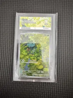 Bulbasaur 166/165 | ACE 9 MINT | Pokemon 151 Illustration Rare | Pokemon TCG - Image 1