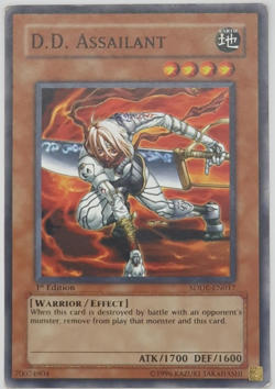 D.D. Assailant - SDDE-EN017 - Common 1st Edition Yugioh - Image 1
