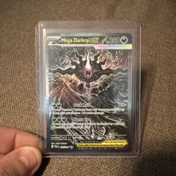 Mega Darkrai EX SIR 116/084 Pokemon ME:05 Pitch Black Near Mint English - Image 1