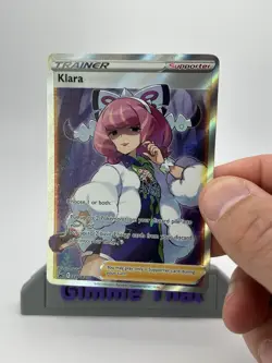 Pokemon Card TCG - Klara SWSH302 Full Art Trainer Sword & Shield Promo Near Mint - Image 2