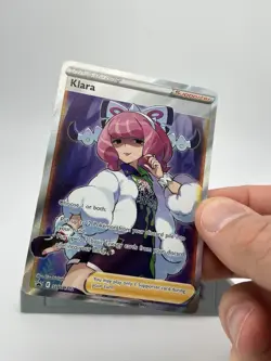 Pokemon Card TCG - Klara SWSH302 Full Art Trainer Sword & Shield Promo Near Mint - Image 3