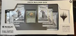 Magic The Gathering MTG New Sealed Final Fantasy deck builder box free shipping - Image 1