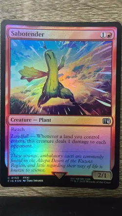 Sabotender Foil FINAL FANTASY 153 NM - Image 1