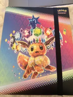 Eevee Binder only - Prismatic Evolutions - Pokemon TCG - no packs or cards - Image 1