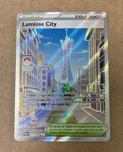 Pokemon TCG - Perfect Order - Lumiose City 111/088 - Ultra Rare Trainer - Image 1