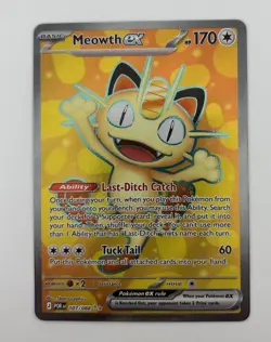 Pokemon TCG - Perfect Order - Meowth ex 107/088 - Ultra Rare (A) - Image 3