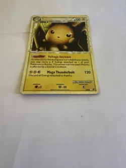 Raichu Prime HGSS Undaunted 83/90 2010 Pokemon TCG - Image 1