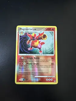 Magmortar 12/123 - Pokemon Mysterious Treasures - Reverse Holo Rare - Image 1