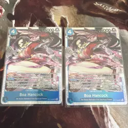 (2x) Boa Hancock ST17-004 Foil Blocker Power One Piece CCG Starter Deck - Image 1