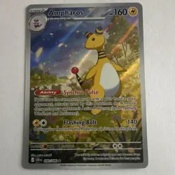 Pokemon TCG Ampharos 090/086 CR1 Eng Holo Rare Stage 2 160 HP 2026 saino - Image 1
